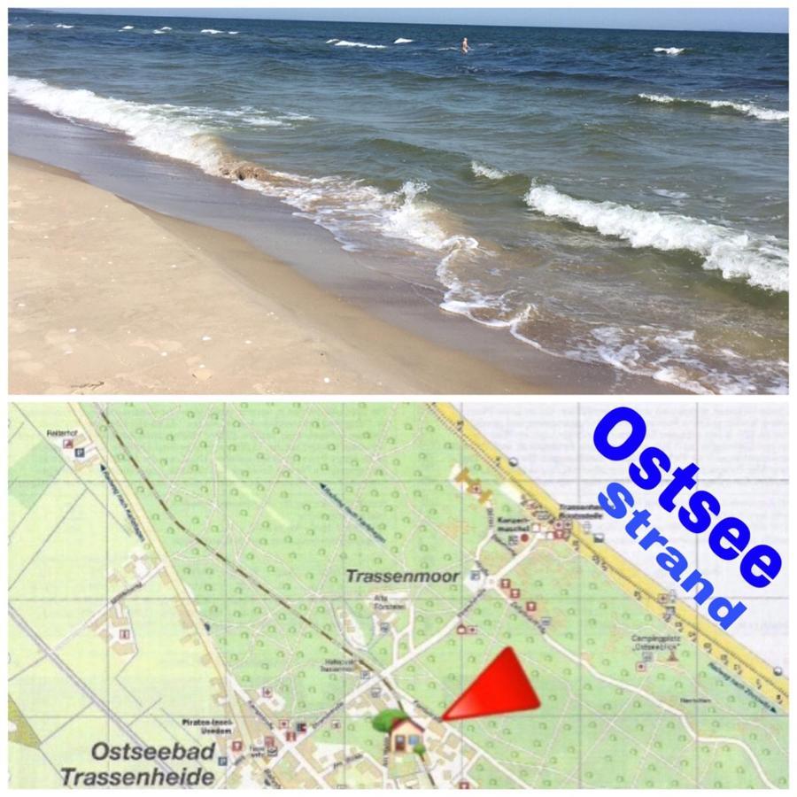 Ferienwohnung Mit Terrasse - Insel Usedom Трасенхайде Екстериор снимка